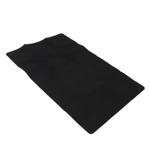TEHAUX Bürostuhl Bodenschutzmatte rutschfeste Verschleißfeste Polyester Matte für Fliesen Holzfußboden Dicke Leicht zu Reinigende Schreibtischstuhl Unterlage von TEHAUX