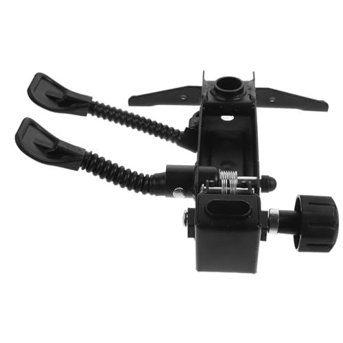 TEHAUX Bürostuhl Drehstuhl Ersatzteil Stahl Basis mit Neigungskontrolle Austauschbare Drehbare Stuhluntergestell für Computer Bürostühle Platzsparendes Design Langlebig von TEHAUX