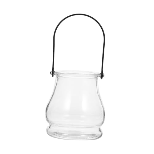 TEHAUX Candlestick Vegetation Blumen-bastelset Blumenhandwerk Für Basteln Für Erwachsene DIY Assemble Vase Crafts DIY Bemalte Vase Basteln Für Jugendliche Glas Transparent von TEHAUX