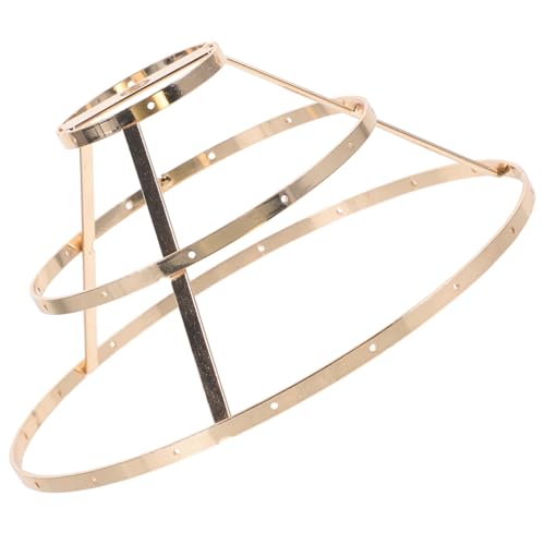 TEHAUX DIY Lampenschirmhalter Eisen Stabiler Pendelleuchtenrahmen für Tischlampen Vielseitig Einsetzbar Installieren Langlebig und Robust für Kreative Beleuchtungslösungen TEHAUX DIY Lampenschirmhalter Eisen Stabiler Pendelleuchtenrahmen für Tischlampen Vielseitig Einsetzbar Installieren Langlebig und Robust für Kreative Beleuchtungslösungen von TEHAUX