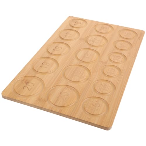 TEHAUX DIY Perlendesigns Basteln Perlenbrett Mineralperlen Perlenzubehör Freundschaftsarmbänder Perlendesignbrett Bügelperlenbrett Schmuckherstellungsbrett Edelsteinperlen Webstuhl Beige von TEHAUX