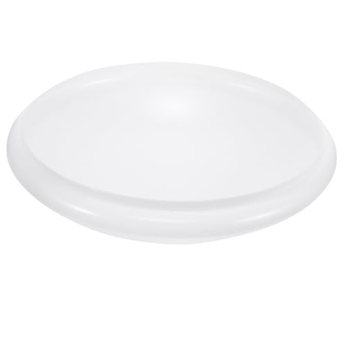 TEHAUX Deckenleuchte Lampenschirm Ersatz Lampenabdeckung Rund Modern für Schlafzimmer Balkon Küche Wohnzimmer Glatte Oberfläche Einfach zu Montieren Kompatibel mit LED Deckenleuchten von TEHAUX