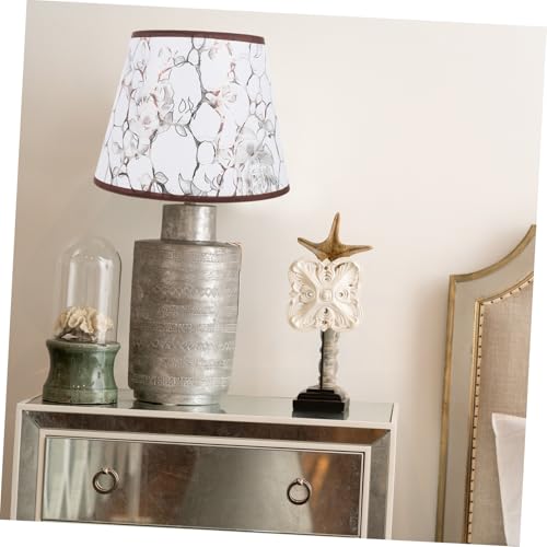 TEHAUX Dekorativer PVC Lampenschirm mit Modischem Druck Vielseitiger Lampenabdeckung für Tischlampe Stehlampe und Wandleuchte Einfach zu Montieren Langlebig für Büro und Zuhause TEHAUX Dekorativer PVC Lampenschirm mit Modischem Druck Vielseitiger Lampenabdeckung für Tischlampe Stehlampe und Wandleuchte Einfach zu Montieren Langlebig für Büro und Zuhause von TEHAUX