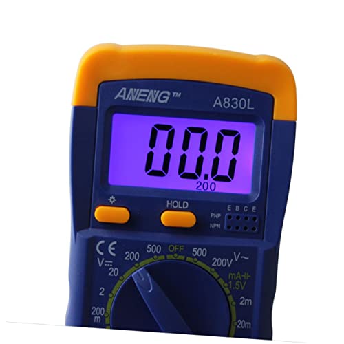 TEHAUX Spannungsprüfer Meter Ausrüstung Digitales Testtool Digital-multimeter Multitester Prüfer A830l Elektronisch Voltmeter von TEHAUX