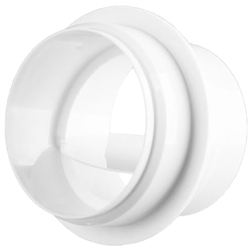 TEHAUX Duct Connector Rückschlagventil aus Langlebigem Abs Luftstromventil für Klimaanlagen Abluft und Lüftungssysteme Einfache Installation Geeignet für Wohn Industrieanwendungen TEHAUX Duct Connector Rückschlagventil aus Langlebigem Abs Luftstromventil für Klimaanlagen Abluft und Lüftungssysteme Einfache Installation Geeignet für Wohn Industrieanwendungen von TEHAUX