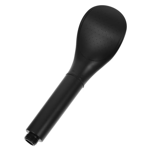 TEHAUX Duschkopf Hochdruck Abs Handbrause mit Filter Schwarz Kompakt Installieren Komfortabel für Bad Dusche von TEHAUX