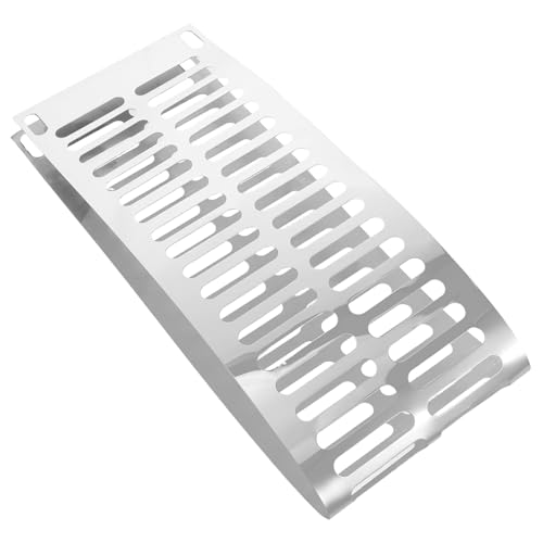 TEHAUX Edelstahl Wasserpumpenfilter mit Feinmaschigem Sieb Integrierter Inline Sieb für Tauch und Brunnenpumpen Schnelle Montage ohne Werkzeug Schutz vor Sedimenten für Garten Teich und von TEHAUX
