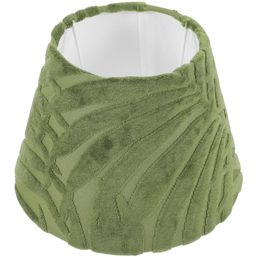 TEHAUX Eleganter Lampenschirm Grün Rund für Tisch und Nachttischlampen Sanfte Lichtstreuung für Schlafzimmer und Wohnräume TEHAUX Eleganter Lampenschirm Grün Rund für Tisch und Nachttischlampen Sanfte Lichtstreuung für Schlafzimmer und Wohnräume von TEHAUX