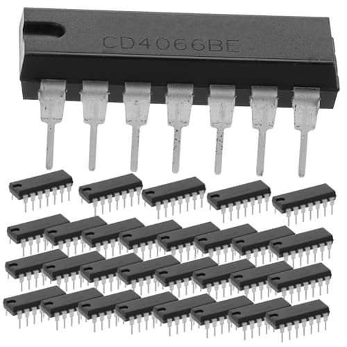 TEHAUX Elektronisches Bauteil 30 Stücke Ic Trigger Schmitt Trigger Inverter Schottky Logic Ic Serie Ausgangsregister Ic Chip Für Ic Chip Arbeit Cd4066 Cd4066be Dip14 TEHAUX Elektronisches Bauteil 30 Stücke Ic Trigger Schmitt Trigger Inverter Schottky Logic Ic Serie Ausgangsregister Ic Chip Für Ic Chip Arbeit Cd4066 Cd4066be Dip14 von TEHAUX