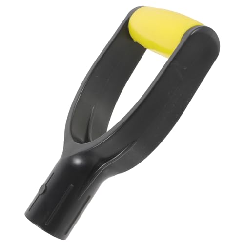 TEHAUX Ersatz Schaufelgriff D form Kunststoff Leichter Gartenschaufelgriff mit Komfortablem Griff Robust und Langlebig für Gartenarbeit Graben und Landwirtschaft Innendurchmesser von TEHAUX