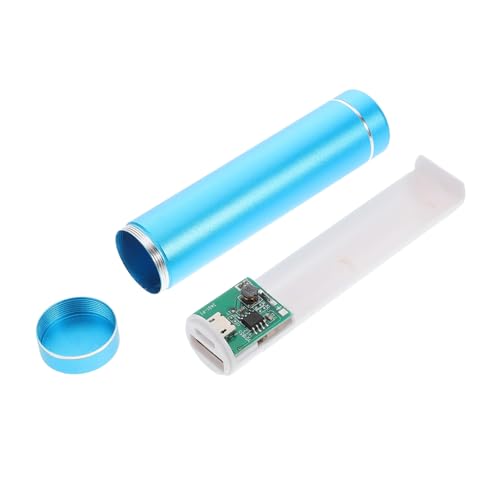 TEHAUX Fake Power Bank Versteckter Safe Tragbarer Aufbewahrungsbehälter für Schmuck Schlüssel und Münzen Unauffälliges Design Blau TEHAUX Fake Power Bank Versteckter Safe Tragbarer Aufbewahrungsbehälter für Schmuck Schlüssel und Münzen Unauffälliges Design Blau von TEHAUX