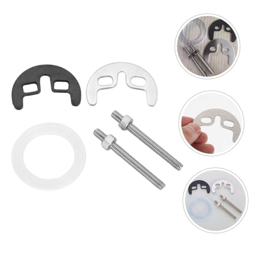 TEHAUX Faucet Fastening Washer mit Verlängerter Schraube Wasserhahn Befestigungsset für Küchen Badarmaturen Einzelschrauben Doppelschrauben Stabile und Hitzebeständige Zufällige Farbe TEHAUX Faucet Fastening Washer mit Verlängerter Schraube Wasserhahn Befestigungsset für Küchen Badarmaturen Einzelschrauben Doppelschrauben Stabile und Hitzebeständige Zufällige Farbe von TEHAUX