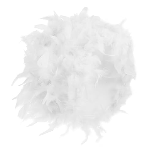 TEHAUX Flauschiger Feder lampenschirm Tischlampenschirm Ersatz Leicht zu Installieren Romantisch Schlafzimmer Stehlampe Dekoration Modern Wohnambiente von TEHAUX
