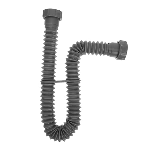 TEHAUX Flexible Abflussrohr Für Küchenspülen Erweiterbares Siphon-kit Mit Innengewinde Universelles Verstellbares Ablaufrohr Für Einfache Installation Und Verstopfungsschutz TEHAUX Flexible Abflussrohr Für Küchenspülen Erweiterbares Siphon-kit Mit Innengewinde Universelles Verstellbares Ablaufrohr Für Einfache Installation Und Verstopfungsschutz von TEHAUX