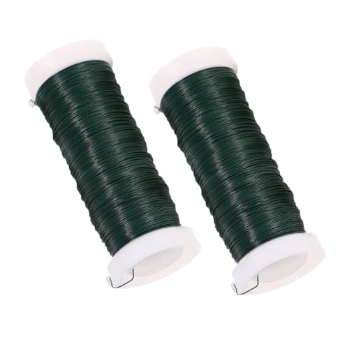TEHAUX 2rollen Biegsame Pflanzenbinder Für Garten Wiederverwendbare Flexible Drahtbinder Fixieren Von Blumen Sträuchern Und Ranken Für Gartenarbeit Und -projekte von TEHAUX
