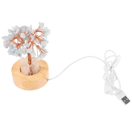 TEHAUX Geldbaum Nachtlicht Natürliche Blaue Tischlampe für Schlafzimmer Wohnzimmer Ästhetische Desktop Beleuchtung Dekorative Nachttischlampe Einzigartiges Design TEHAUX Geldbaum Nachtlicht Natürliche Blaue Tischlampe für Schlafzimmer Wohnzimmer Ästhetische Desktop Beleuchtung Dekorative Nachttischlampe Einzigartiges Design von TEHAUX