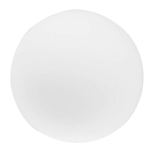 TEHAUX Glas Lampenschirm Rund Ersatz Lampenglas Kugel für Tischlampe Stehlampe Kompatibel Leicht zu Reinigen Dekorativ Stilvoll für Moderne Beleuchtung von TEHAUX