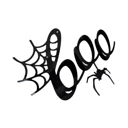 TEHAUX Halloween Wandtattoo Spinnennetz Spiegelaufkleber Selbstklebend Removable Spider Wall Decal für Fenster Glas Wanddekoration Innenbereich Gruseliges Festtagsdekor von TEHAUX