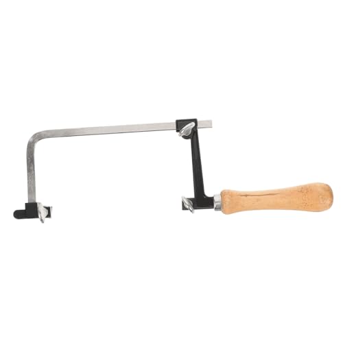 TEHAUX Handsägemini U Förmige Bügelsäge mit Holzgriff Präzise DIY Schmuckbearbeitung Ergonomisch Gestaltet Leicht und Kompakt für Holz und Modellbau TEHAUX Handsägemini U Förmige Bügelsäge mit Holzgriff Präzise DIY Schmuckbearbeitung Ergonomisch Gestaltet Leicht und Kompakt für Holz und Modellbau von TEHAUX