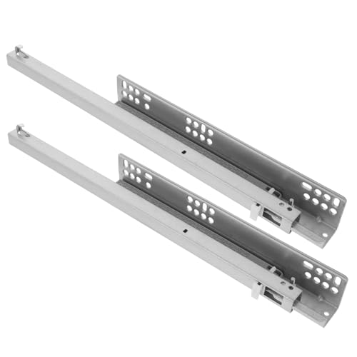 TEHAUX Hydraulische Dämpfungsschiene Schubladenschiene mit Silent Drawer Rails Geräuschloser Teleskopschubladenauszug Langlebiges Schienensystem als Drawer Replacement Parts für Küchen TEHAUX Hydraulische Dämpfungsschiene Schubladenschiene mit Silent Drawer Rails Geräuschloser Teleskopschubladenauszug Langlebiges Schienensystem als Drawer Replacement Parts für Küchen von TEHAUX