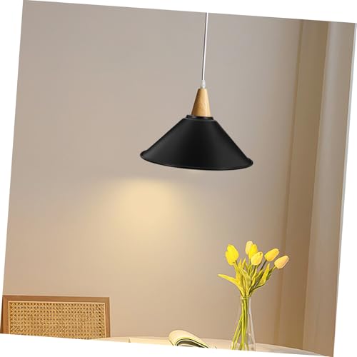 TEHAUX Industrieller Lampenschirm aus Eisen für Hängeleuchte Retro Vintage Design Schwarzer Lampenschirm für Wohnzimmer Esszimmer Bar Praktischer Augenschutz Vielseitig Einsetzbar TEHAUX Industrieller Lampenschirm aus Eisen für Hängeleuchte Retro Vintage Design Schwarzer Lampenschirm für Wohnzimmer Esszimmer Bar Praktischer Augenschutz Vielseitig Einsetzbar von TEHAUX