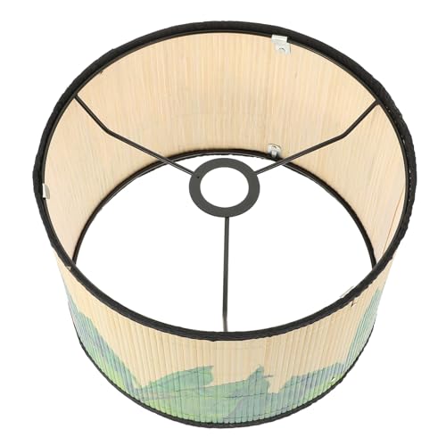 TEHAUX Japanischer Stil Lampenschirm Kreativer Lampenschirm für Pendelleuchte Installieren Passend für Wohnzimmer Schlafzimmer und Moderne Wohnräume von TEHAUX