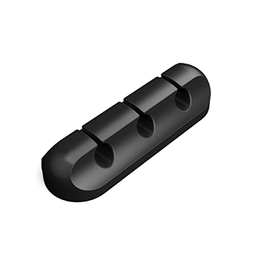TEHAUX Kabelmanagement Clips für Schreibtisch Selbstklebende Kabelhalter zur Optimalen Organisation von Ladekabeln Audiokabeln und Mehr Schwarz TEHAUX Kabelmanagement Clips für Schreibtisch Selbstklebende Kabelhalter zur Optimalen Organisation von Ladekabeln Audiokabeln und Mehr Schwarz von TEHAUX