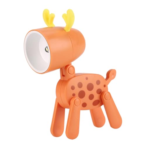 TEHAUX Kinderzimmer LED Nachtlicht Cartoon Reh Mini Nachtlampe Verstellbar Sicher Langlebig Dekorativ für Schlafzimmer und Büro TEHAUX Kinderzimmer LED Nachtlicht Cartoon Reh Mini Nachtlampe Verstellbar Sicher Langlebig Dekorativ für Schlafzimmer und Büro von TEHAUX