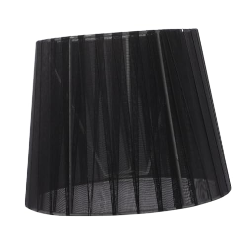 TEHAUX Kleiner Lampenschirm Fassung Japanischer Stil Transparent Chiffon Material Schützt Glühbirne Für Tisch Stehlampe Schlafzimmer Wohnzimmer von TEHAUX