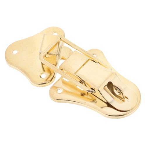 TEHAUX Kleiner Metallverschluss mit Retro entenschnabel design für Schmuckkasten und Holzkisten Sicheres Schloss für Werkzeugkoffer und Reisekoffer Langlebiger Schließmechanismus TEHAUX Kleiner Metallverschluss mit Retro entenschnabel design für Schmuckkasten und Holzkisten Sicheres Schloss für Werkzeugkoffer und Reisekoffer Langlebiger Schließmechanismus von TEHAUX