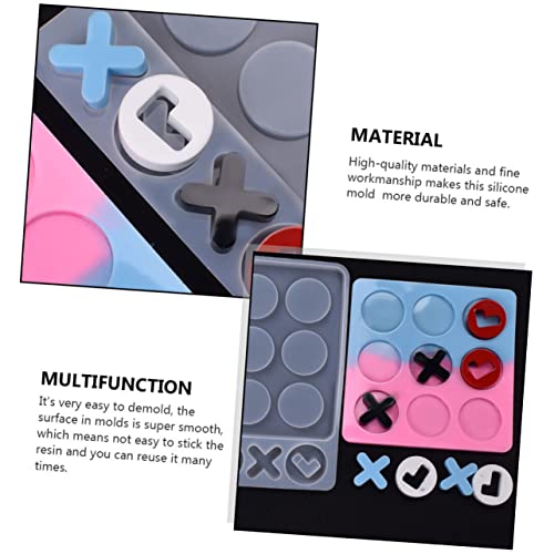 TEHAUX Kreative Silikonform für Tischspiel Langlebiges Lebensmittelechtes Material Wiederverwendbare DIY Board Game Form für Einzigartiges Spielspaß zu Hause und Geschenkideen TEHAUX Kreative Silikonform für Tischspiel Langlebiges Lebensmittelechtes Material Wiederverwendbare DIY Board Game Form für Einzigartiges Spielspaß zu Hause und Geschenkideen von TEHAUX