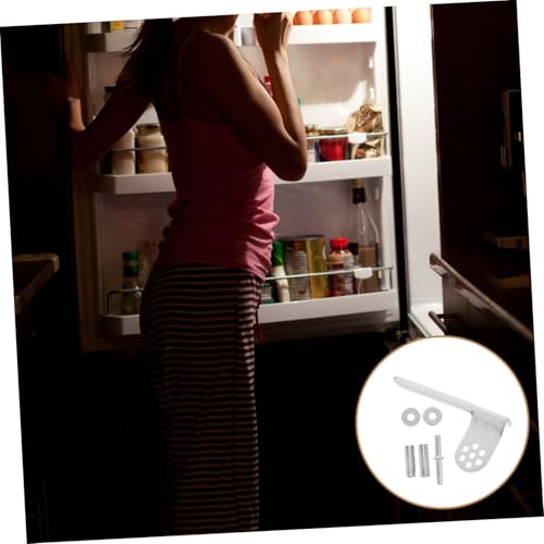 TEHAUX Kühlschrank Türscharniere Verstärkte Gefrierschrank Scharniere mit Glatter Oberfläche Rostfrei Langlebig und Geräuscharm Ersatz für Kühlschrank Tür Reparatur von TEHAUX