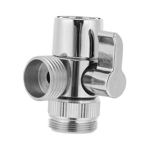 TEHAUX Kupfer Wasserhahn Verteiler Adapter für Waschmaschine Spülbecken Wege Wasserhahn Anschluss mit Drehbarem Metallgriff Rostbeständig Dicht und Langlebig Geeignet für Garten und TEHAUX Kupfer Wasserhahn Verteiler Adapter für Waschmaschine Spülbecken Wege Wasserhahn Anschluss mit Drehbarem Metallgriff Rostbeständig Dicht und Langlebig Geeignet für Garten und von TEHAUX