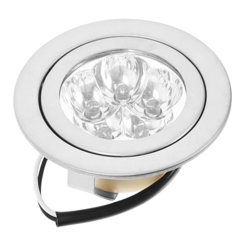 TEHAUX LED Dunstabzugshauben Leuchtmittel Rundes LED Licht für Küchenhaube Energiesparende Ersatzlampe mit Heller Klarer Ausleuchtung und Einfacher Montage für Küchenbeleuchtung von TEHAUX