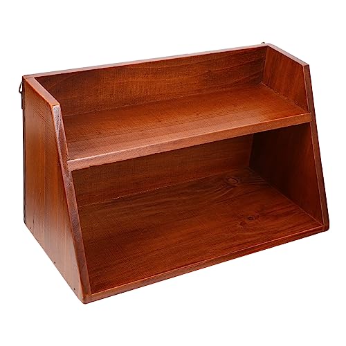TEHAUX Lagerregal Schreibtischregal für die Schreibtischplatte Handwerkspeicherorganisator schreibtischgestell tischregal Schreibtisch Desktop-Speicherhalter mehrschichtiges Ablagefach von TEHAUX