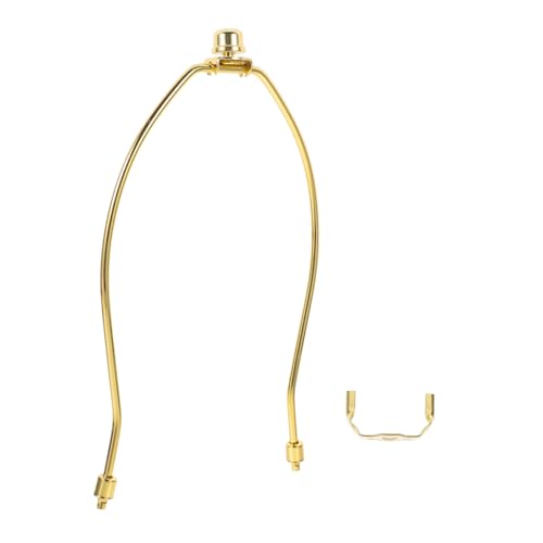 TEHAUX Lampenfassung Halterung für Lampenschirm Robuste Eisenkonstruktion Geeignet für Tisch und Stehlampen Elegantes Design Installieren Ergänzung für Zuhause von TEHAUX