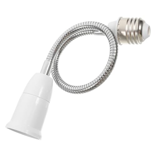 TEHAUX Lampenfassung Verlängerung mit Verstärktem Flexiblem Arm Drehbar Lampensockel Adapter für Innen und Außen Einfache Installation Langlebig Vielseitig Einsetzbar TEHAUX Lampenfassung Verlängerung mit Verstärktem Flexiblem Arm Drehbar Lampensockel Adapter für Innen und Außen Einfache Installation Langlebig Vielseitig Einsetzbar von TEHAUX