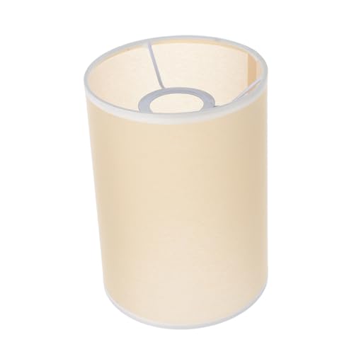 TEHAUX Lampenfassung mit Zylindrischem Lampenschirm Eleganter Minimalistischer Nachttischleuchte für Schlafzimmer Vielseitig als Wand Stehlampe Modernes Design Øx Hellgelbes Schaffell TEHAUX Lampenfassung mit Zylindrischem Lampenschirm Eleganter Minimalistischer Nachttischleuchte für Schlafzimmer Vielseitig als Wand Stehlampe Modernes Design Øx Hellgelbes Schaffell von TEHAUX