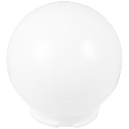 TEHAUX Lampenschirm Ersatz Kugel Form Wetterfest Leicht Einfache Montage Ersatz für Gartenleuchte Außenlampe Robust und Langlebig von TEHAUX