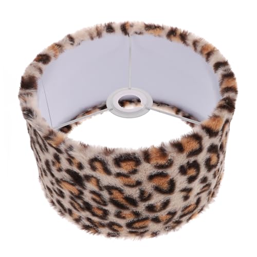 TEHAUX Lampenschirm Leopardmuster Tischlampe Schreibtischlampe Nachttischlampe Dekorativer Lampenbezug Langlebig Vielseitig Wohnzimmer Schlafzimmer Schlafzimmerbüro TEHAUX Lampenschirm Leopardmuster Tischlampe Schreibtischlampe Nachttischlampe Dekorativer Lampenbezug Langlebig Vielseitig Wohnzimmer Schlafzimmer Schlafzimmerbüro von TEHAUX