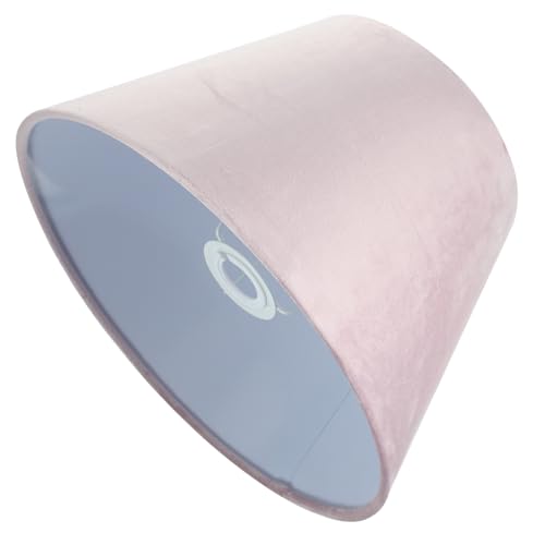 TEHAUX Lampenschirm Rosa Europäischer Stil Passend für Tisch und Wandleuchten Weicher Stoffschirm für Wohnzimmer Schlafzimmer und Büro Einzeln Verpackt von TEHAUX