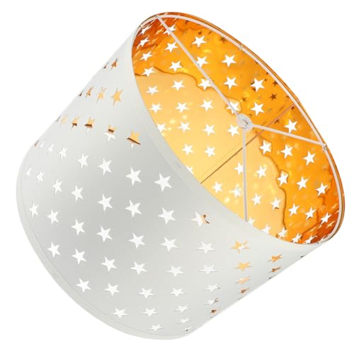 TEHAUX Lampenschirm aus Stoff Minimalistischer Lampenschirm für Tisch Stehlampe Leichte Langlebige Lampenabdeckung Weiches Licht Praktische Ersatzabdeckung für Schlafzimmer Büro Hotel von TEHAUX