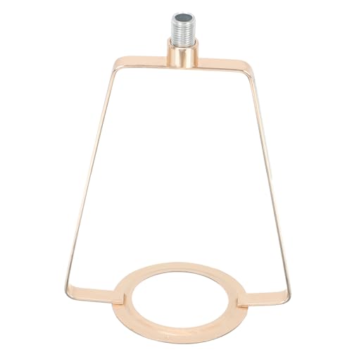 TEHAUX Lampenschirmhalter Metall Goldfarben Verstellbar für Tischlampen Ersatz DIY Lampenhalter Zubehör für Steh und Schreibtischleuchten von TEHAUX