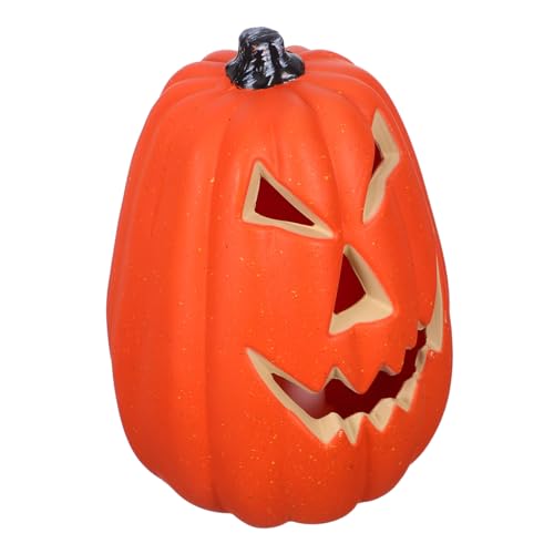 TEHAUX Leuchtende Halloween Kürbis Laternen LED Jack O Lantern Dekoration für Innen Außen Leichte Tragbare Kürbislampen ohne Batterie Kreative Festtagsdeko für Party und Zuhause TEHAUX Leuchtende Halloween Kürbis Laternen LED Jack O Lantern Dekoration für Innen Außen Leichte Tragbare Kürbislampen ohne Batterie Kreative Festtagsdeko für Party und Zuhause von TEHAUX