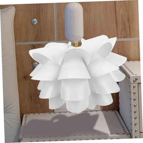 TEHAUX Lotusförmiger Lampenschirm Langlebig Deckenlampe Lampenabdeckung für Wohnzimmer Schlafzimmer Tischlampe Kreative Beleuchtungsdeko Innen Geeignet für Hängelampen Bodenlampen TEHAUX Lotusförmiger Lampenschirm Langlebig Deckenlampe Lampenabdeckung für Wohnzimmer Schlafzimmer Tischlampe Kreative Beleuchtungsdeko Innen Geeignet für Hängelampen Bodenlampen von TEHAUX