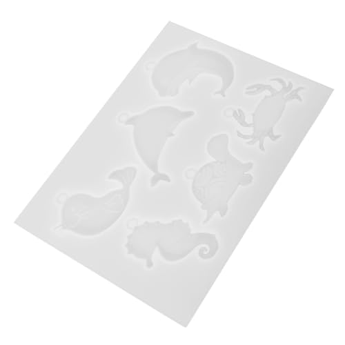 TEHAUX Meeresbiologische Form Schlüsselparty Silikonformen DIY Formen Silikonharz Schmuckgussform Meeres Silikonform Formen Für Harz Silikon Epoxidharzform Kieselgel TEHAUX Meeresbiologische Form Schlüsselparty Silikonformen DIY Formen Silikonharz Schmuckgussform Meeres Silikonform Formen Für Harz Silikon Epoxidharzform Kieselgel von TEHAUX