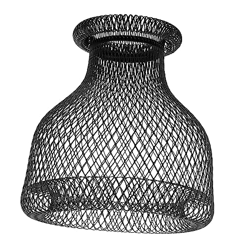 TEHAUX Metall Lampenschirm im Retro Stil Dekorativer Lampenschirm für Pendelleuchten Wandleuchten und Kronleuchter Robustes Design Einfache Montage für Gemütliche Wohnzimmer und von TEHAUX