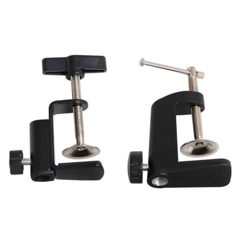 TEHAUX Metall Tischklemme Rundkopf Robuste Befestigungsklammer aus Verdicktem Eisen Multifunktionaler Tischlampen-clip Fester Halt für Schreibtisch Geeignet für Zuhause und Büro TEHAUX Metall Tischklemme Rundkopf Robuste Befestigungsklammer aus Verdicktem Eisen Multifunktionaler Tischlampen-clip Fester Halt für Schreibtisch Geeignet für Zuhause und Büro von TEHAUX