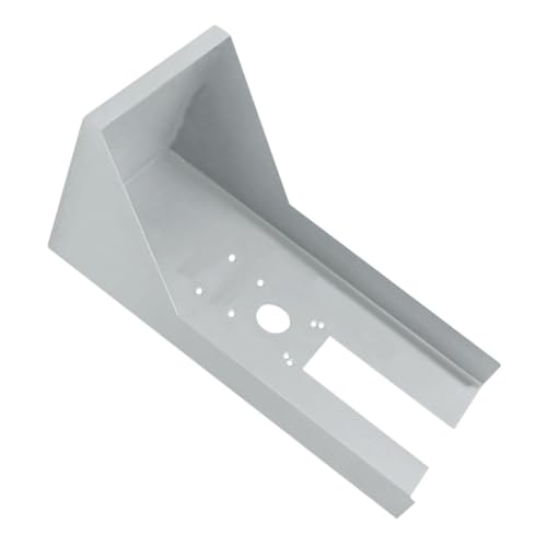 TEHAUX Metall Türklingel Regenschutz Wasserdichte Schutzabdeckung Türgong Schutzbox aus Robustem Metall für Außeneinsatz Einfache Montage für Zutrittskontrollgerät Gesichtserkennung von TEHAUX