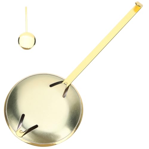 TEHAUX Metallschwinger Ersatzteil für Wanduhr Quarz-uhrwerk Pendelzubehör Stabile Ausführung Glatte Oberfläche Praktisches Uhr-schwinger für Reparatur und DIY Uhrmacherarbeiten TEHAUX Metallschwinger Ersatzteil für Wanduhr Quarz-uhrwerk Pendelzubehör Stabile Ausführung Glatte Oberfläche Praktisches Uhr-schwinger für Reparatur und DIY Uhrmacherarbeiten von TEHAUX